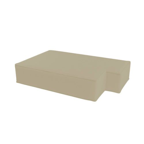 Cuscino da seduta - L SHAPE - Covers & All - per esterni / angolare / a tinta unita