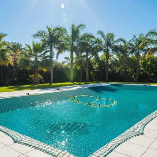 Protezione per piscina a tapparella - SAFETY NET - RECTANGLE - Covers & All - di sicurezza / su misura / amovibile