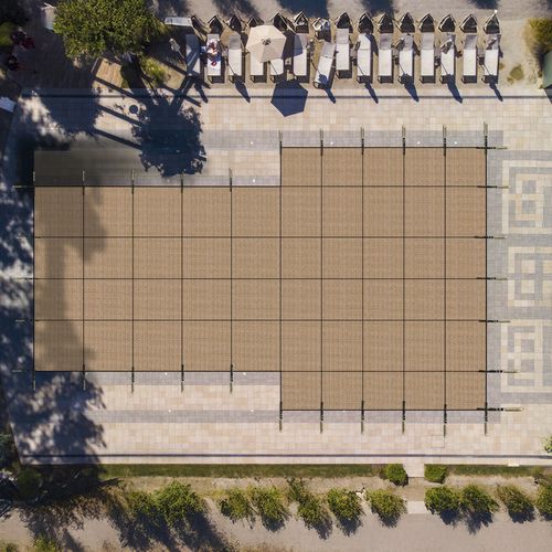 Protezione per piscina con occhielli - T - NO STEPS - Covers & All - di sicurezza / invernale / a semina estiva