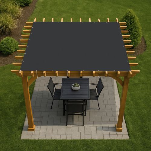 Copertura per pergola con protezione solare - WATERPROOF CUSTOM - Covers & All - in PVC / in rete di poliestere / in rete