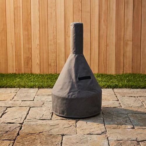 Telo di protezione per bracere - CAST IRON - Covers & All - per camino / per riscaldamento da esterno / in poliestere
