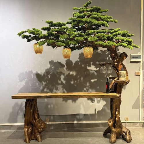 Tavolo da pranzo design originale - MAIA - Royal Turf - in legno / con supporto in legno / scultura