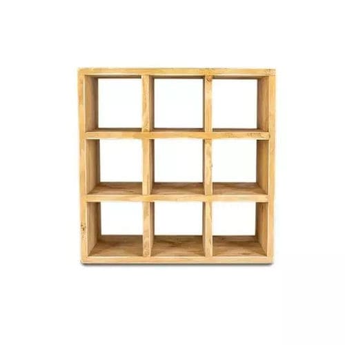 Armadietto portabottiglie in legno massiccio - AC04032N - Tradis Design - a pavimento / a muro / da appoggio