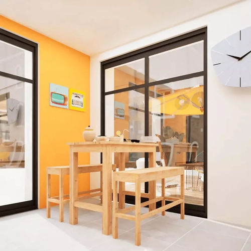 Panca contemporanea - AC04007N - Tradis Design - in legno massiccio / senza schienale / senza braccioli