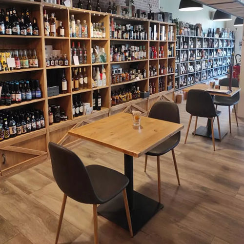 Piano per tavolo in legno massiccio - PA04062LN - Tradis Design - quadrato / di lunga durata / per bar
