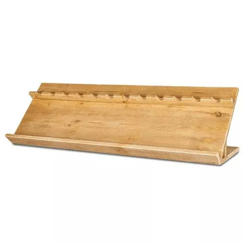 Espositore portabottiglie - AC04034N - Tradis Design - in legno massiccio / unilaterale / 1 ripiano