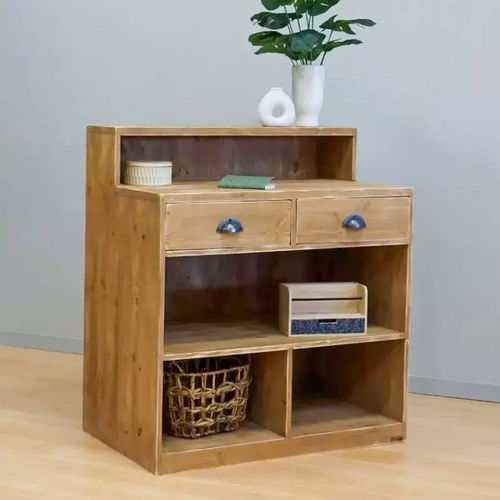 Bancone in legno massiccio - CO04333 - Tradis Design - dritto / modulare / di lunga durata