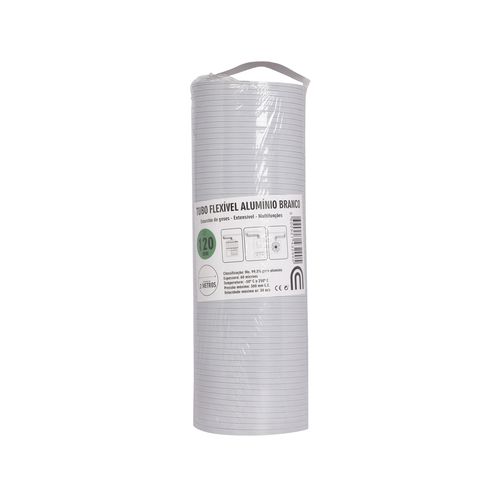 Tubazione flessibile in alluminio - EXTENSION WHITE - Nortuflex - per aria condizionata / rinforzata