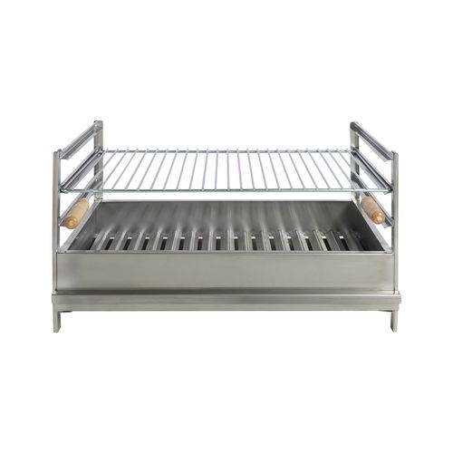 Barbecue a carbonella - 5600927502950 - Nortuflex - da incasso / in acciaio inossidabile / per cucina esterna