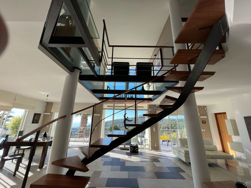 Pannello in vetro strutturale - 55 - Infiniglass - laminato / decorato / trasparente