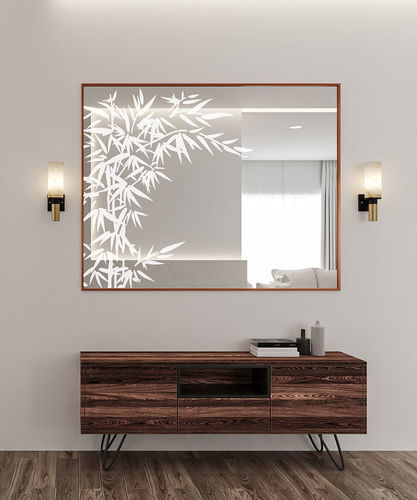 Pellicola decorativa per parete - Bambou - Infiniglass - per applicazione su vetro / da doccia / per interni