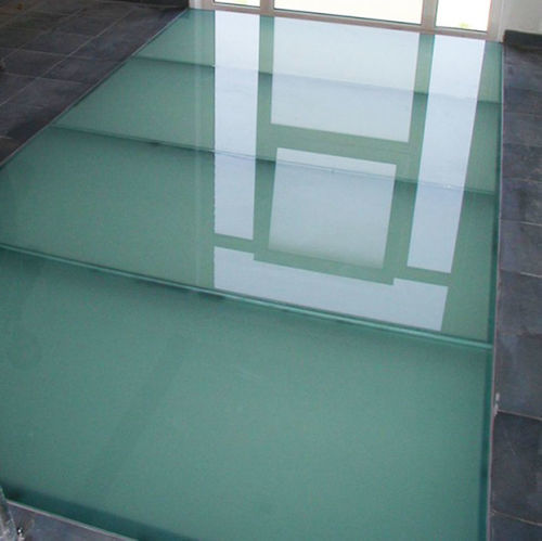 Pannello in vetro strutturale - Infiniglass - laminato / temprato / trasparente