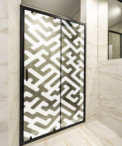 Pannello decorativo per facciata - Motif Labyrinthe - Infiniglass - per interni / di parapetto / per parete