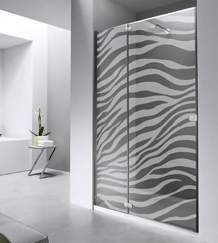 Pannello in vetro decorato - ZÉBRÉ - Infiniglass - decorativo