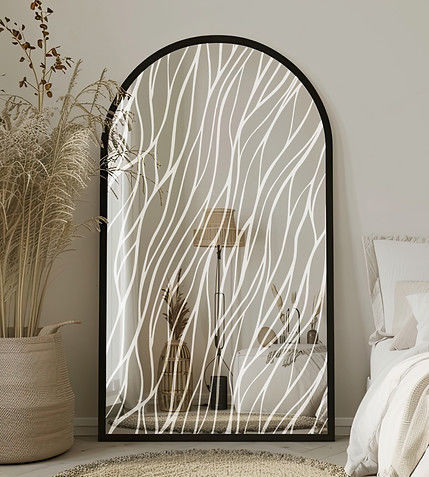 Pellicola decorativa per facciate - COURBES FLUIDES - Infiniglass - per superfici / in tessuto