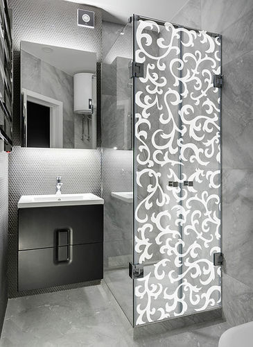 Pellicola decorativa per applicazione su vetro - BAROQUE  - Infiniglass - non specificato / a motivi