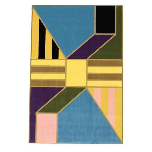 Tappeto moderno - GEOMETRIA - L'Atelier Bérengère Guénant - geometrico / in lana della Nuova Zelanda / rettangolare