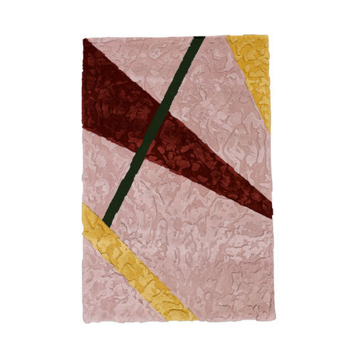 Tappeto contemporaneo - DIAGONALIS - L'Atelier Bérengère Guénant - personalizzabile / in lana / in lana della Nuova Zelanda