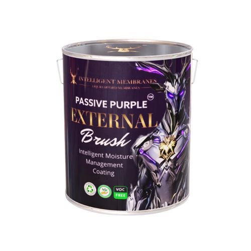Guaina liquida impermeabilizzante di protezione - PASSIVE PURPLE&reg; EXTERNAL BRUSH - Intelligent Membranes - con tenuta all'aria / per facciate / per tetti