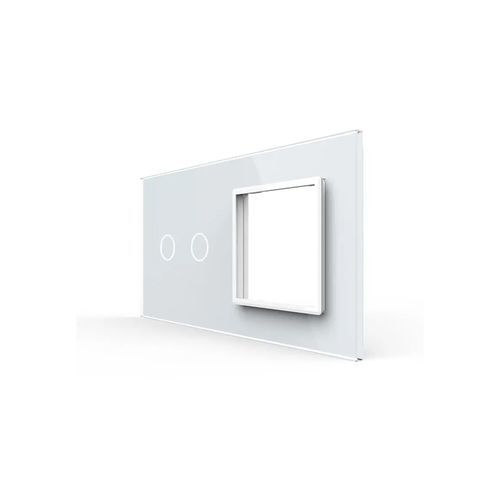 Supporto per prese elettriche multimediale - A-C2/SR-11B - LightON