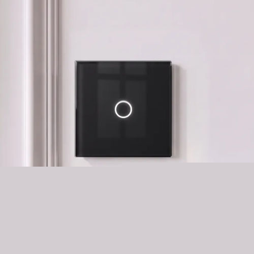 Interruttore tattile - PP-T01-A12B - LightON - ad incasso / in metallo / con rivestimento in vetro temperato
