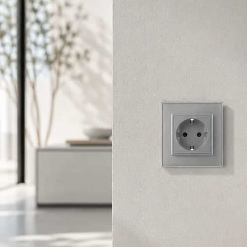 Presa di corrente - PP-EU-13B - LightON - elettrica / da parete / da incasso