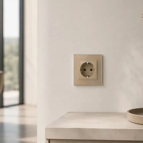 Presa di corrente - EU-14 - LightON - elettrica / da parete / filomuro