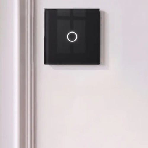 Interruttore tattile - PP-T01-A12B - LightON - ad incasso / con rivestimento in vetro temperato / in metallo
