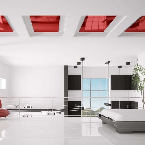 Soffitto teso in PVC - Favori Yapı Tavan Sistemleri - per camera da letto / per bagno / per cucina