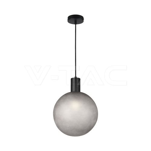 Plafoniera contemporanea - 24132 - V-TAC - circolare / in alluminio / in vetro