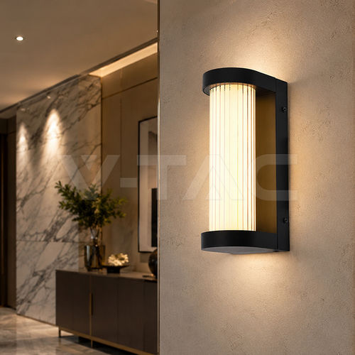 Applique contemporanea - 24312 - V-TAC - interno / in alluminio / in acciaio inossidabile