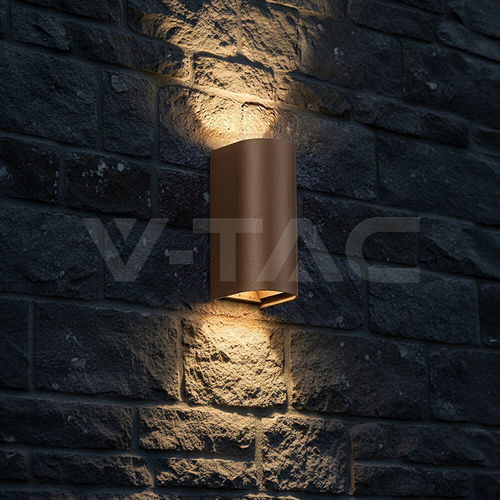 Applique contemporanea - 24350 - V-TAC - per facciate / in alluminio / in acciaio COR-TEN®