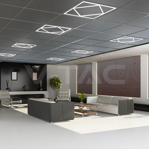 Pannello led per soffitto - 24168 - V-TAC - in kit / industriale / per struttura sanitaria