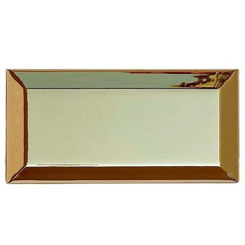 Piastrella in oro - Bisel Collection - ROCED - in ceramica / in bronzo / lucida