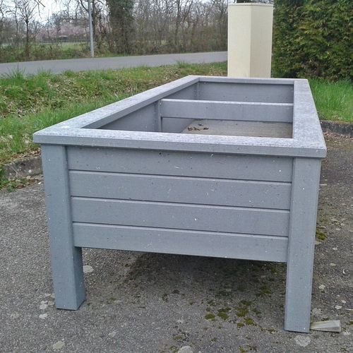 Fioriera per orto in plastica riciclata - Urban'Ex - per spazi pubblici / da esterno / riciclabile