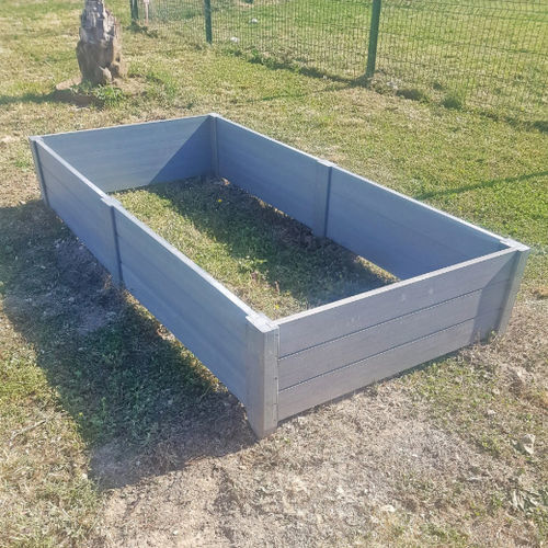 Fioriera per orto in plastica riciclata - Urban'Ex - per spazi pubblici / da esterno / riciclabile