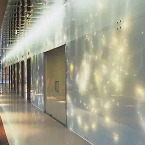 Pannello in vetro temprato - OPALIT&reg; EVOLUTION - Saint Gobain Glass France - traslucido / colorato / smaltato