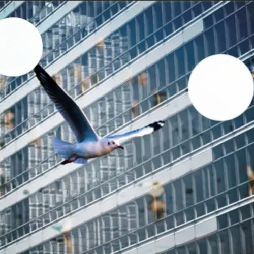 Pannello in vetro a controllo solare - 4BIRD&reg; FRIT - Saint Gobain Glass France - isolante / con isolamento termico / solare