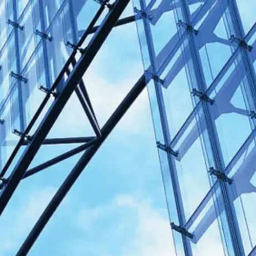 Sistema di facciata in vetro - SPIDER GLASS&reg; - Saint Gobain Glass France - fisso / resistente alle intemperie