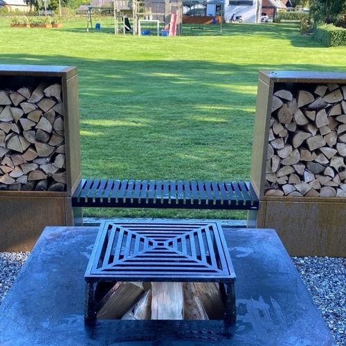 Griglia barbecue per camino - BBQ  - byJEMA