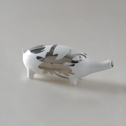 Scultura in ceramica - ELE PIG - BOSA