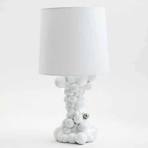 Lampada da tavolo - BUBBLES - BOSA - in ceramica / design originale / con cavo