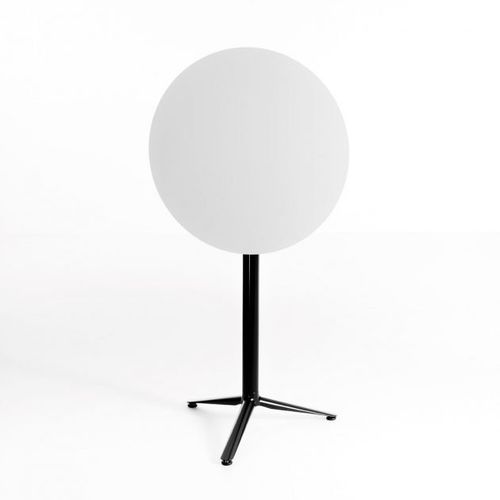 Tavolo alto contemporaneo - KEI  - BULO - in MDF / rotondo / pieghevole