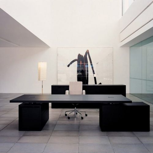 Scrivania direzionale - NORMAL  - BULO - contemporanea / in legno / in laminato