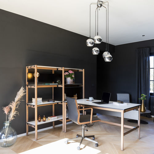 Scrivania per open space - DAN - BULO - contemporanea / in legno / in MDF