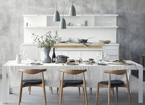 Tavolo contemporaneo - c2 - Bulthaup - in laminato / con supporto in legno / con supporto in laminato