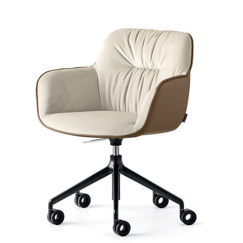 Sedia da ufficio contemporanea - cocoon - calligaris - da interno / in tessuto / in schiuma di poliuretano