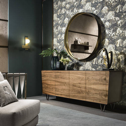 Credenza contemporanea - ICARO - CANTORI - in legno / in ghisa / Made in Italy
