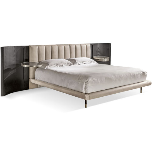 Letto matrimoniale - MIRAGE - CANTORI - contemporaneo / imbottito / con testiera