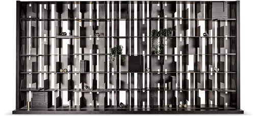 Libreria modulare - HONG KONG - CANTORI - alta / contemporanea / per uso contract